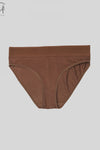 BASERANGE Stretch Flared Briefs UNEL Collection Ribbed Cotton Portugal BAS-UNEL-BL-000-OCULAR